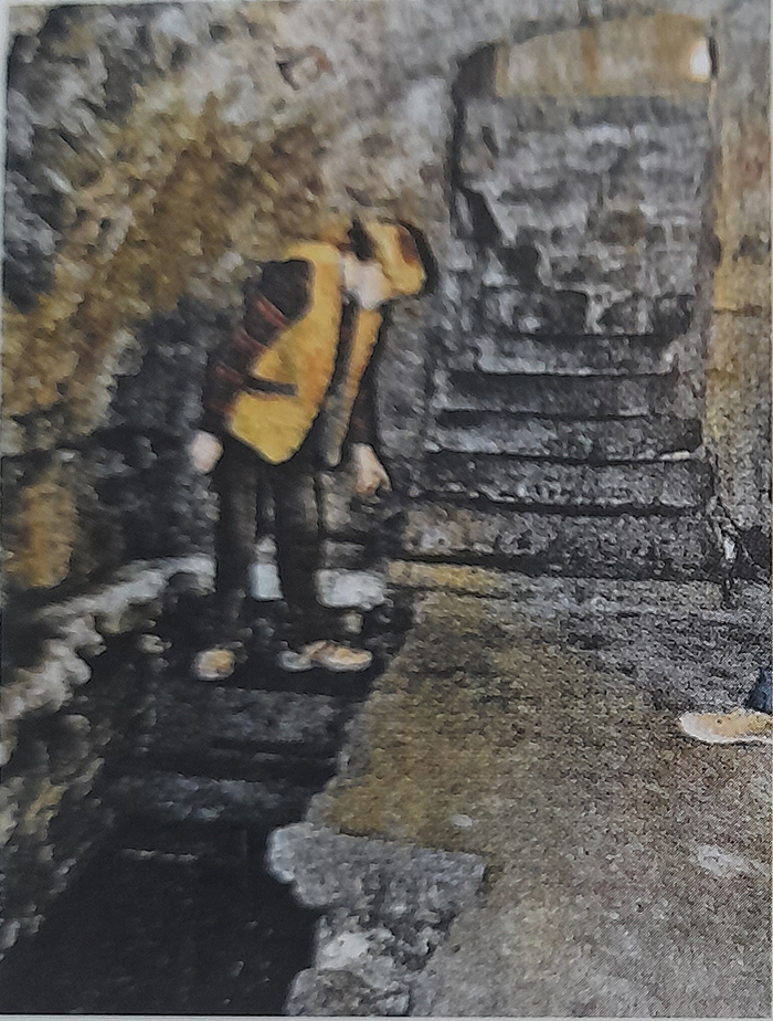 Fund der Mikwe in Warburg.